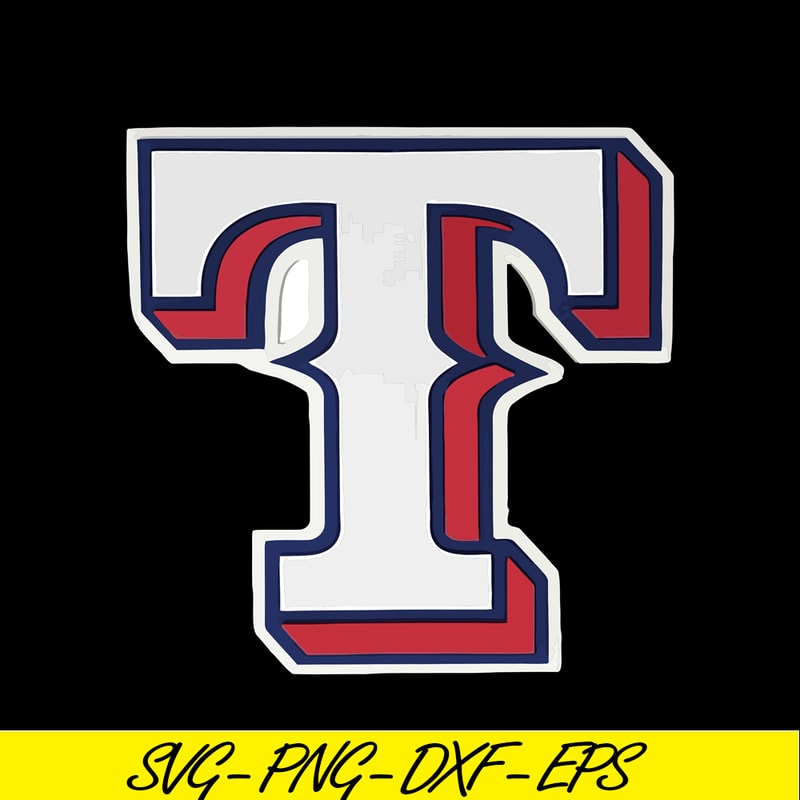 MLB2041223131-Texas Rangers The White Letter T SVG, Major League Baseball SVG, Baseball SVG MLB2041223131.png