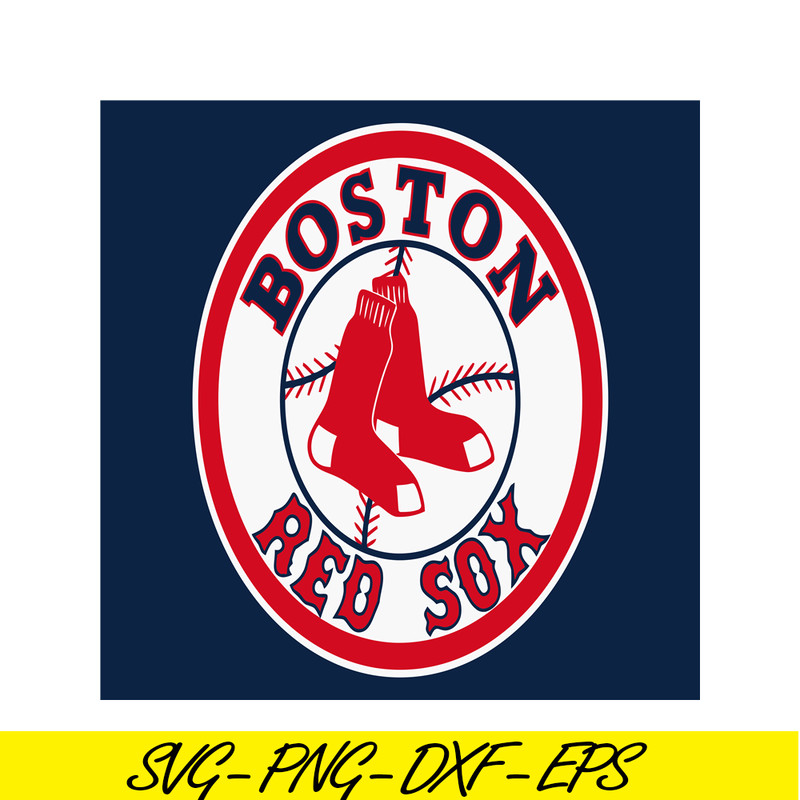 MLB30112340-Boston Red Sox Logo SVG PNG DXF EPS AI, Major League Baseball SVG, MLB Lovers SVG MLB30112340.png