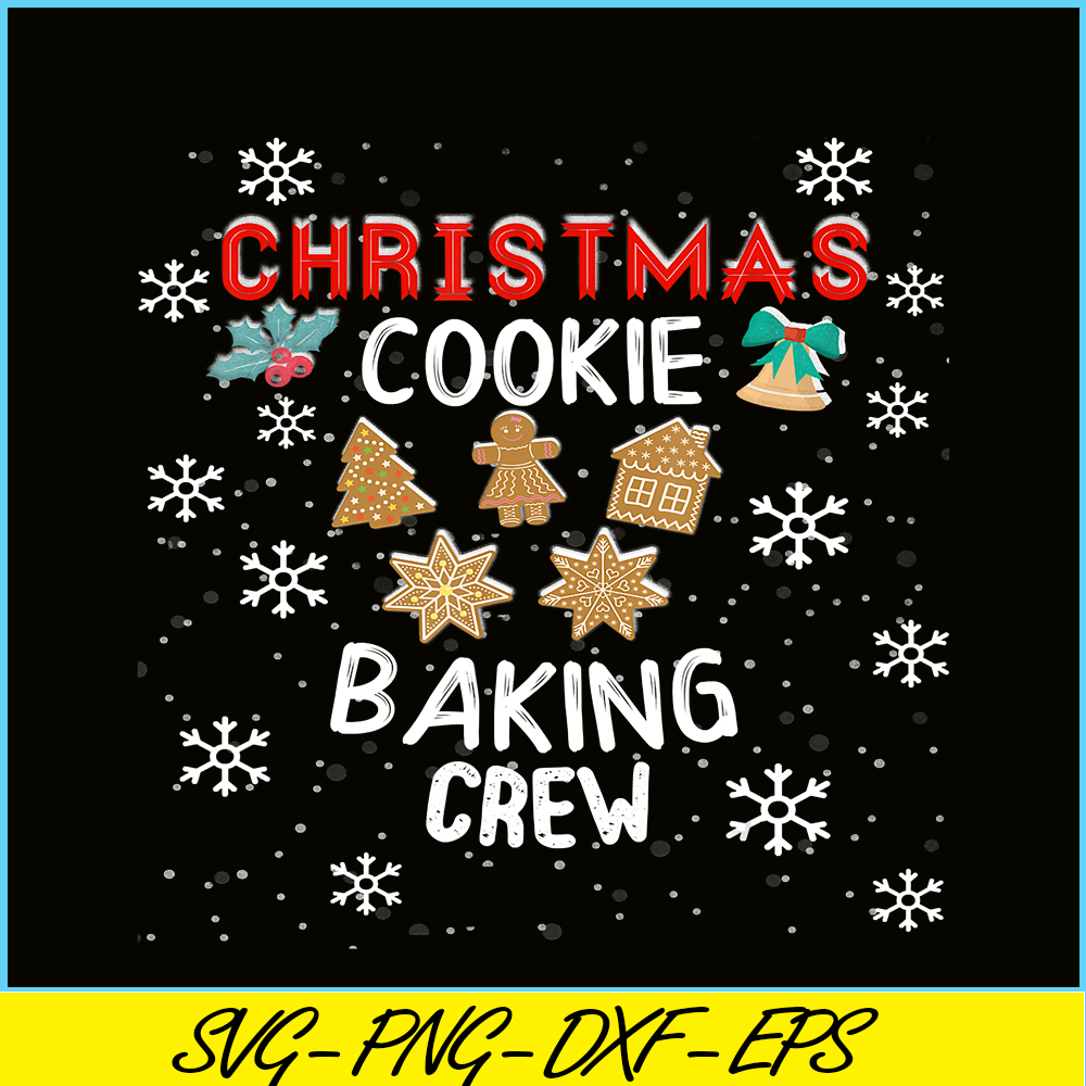PNG141023145-Christmas Cookie Baking Crew Xmas Cookie Exchange Santa T-Shirt Png.png