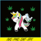 PNG14102339-420 Dabbing Unicorn Bong Shirt Cannabis Weed Pot Gift Women Png.png