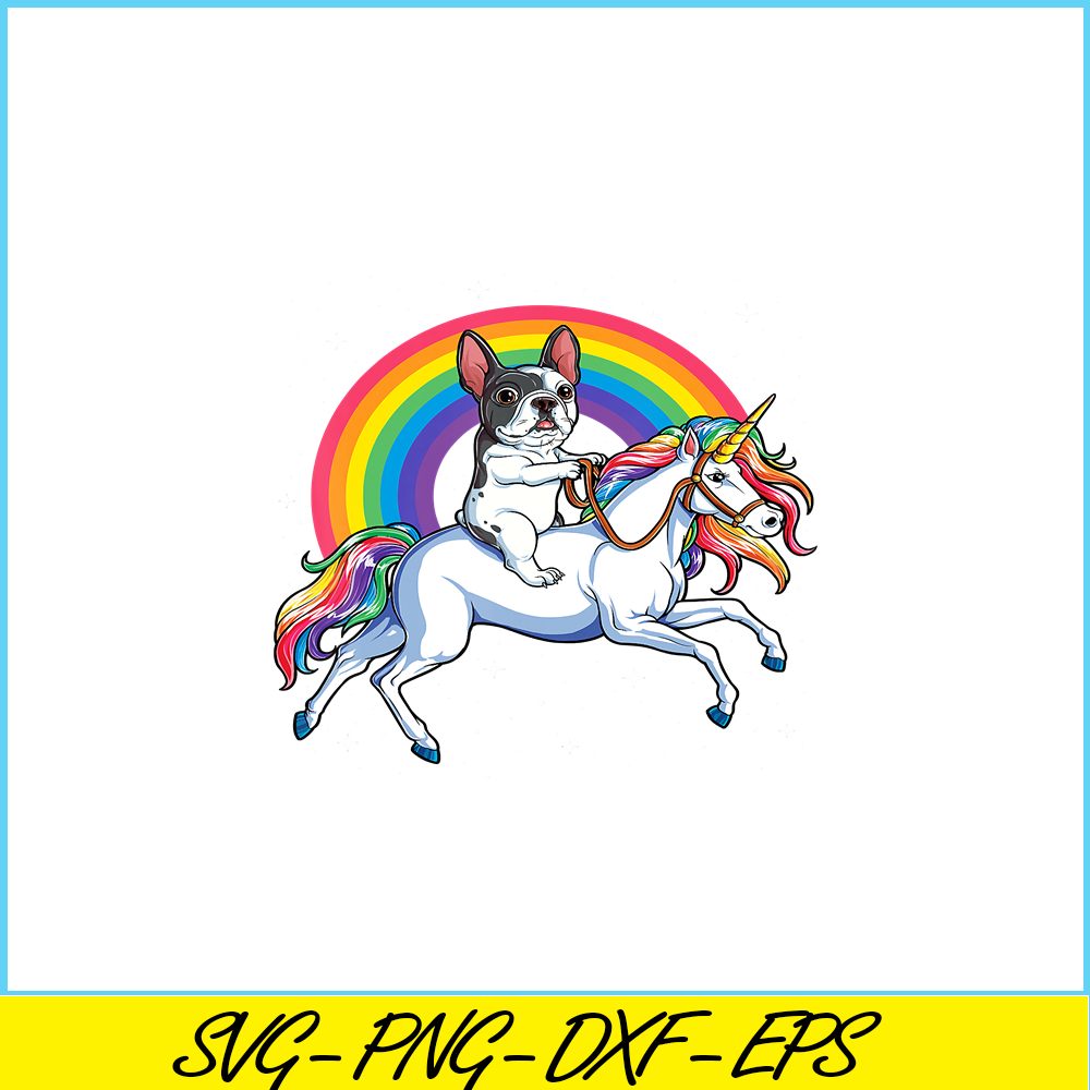 PNG14102358-French Bulldog Unicorn Shirt Girls Space Galaxy Frenchicorn T-Shirt Png.png
