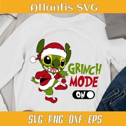 baby stitch mode fun svg dxf, stich mode fun disney christmas svg dxf, stich cartoon movie christmas svg png dxf eps