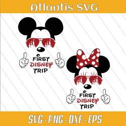 mickey mouse family svg png, trip funny disney family svg png, happy mickey mouse couple svg png eps dxf