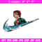 Tanjiro kamado Nike embroidery design, Kimetsu no Yaiba embroidery, Nike design, anime design, Digital download.jpg