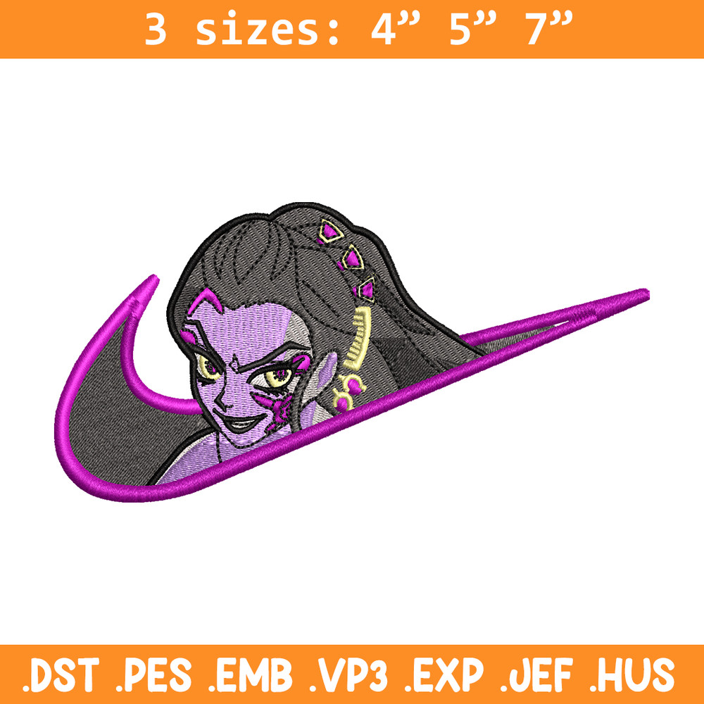 Daki nike embroidery design, Kimetsu no Yaiba embroidery, nike design, anime design, anime shirt, Digital download.jpg