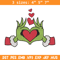 Grinch love embroidery design, Grinch embroidery, Chrismas design, Embroidery shirt, Embroidery file, Digital download.jpg