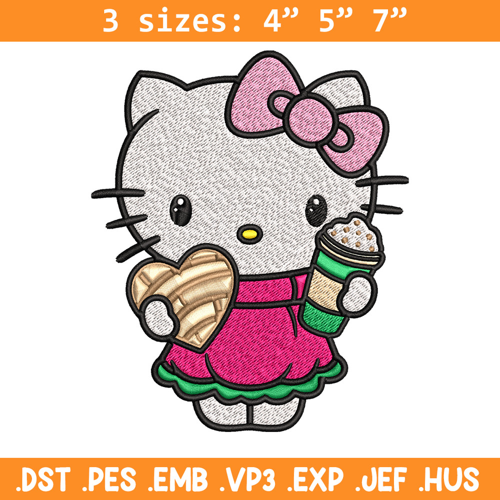 Hallokitty Embroidery design, Hallokitty Embroidery, cartoon design, Embroidery File, cartoon shirt, Digital download..jpg