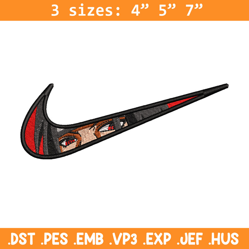 Itachi eyes nike embroidery design, Naruto embroidery, nike design, anime design, anime shirt, Digital download.jpg