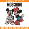 Moschino Mickey and Minnie mouse Embroidery design, Disney Embroidery, cartoon design, Embroidery File, Digital download.jpg