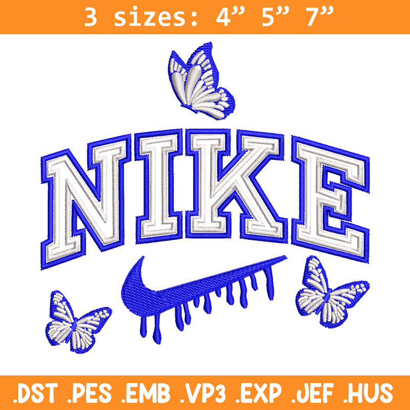 Nike butterfly embroidery design, Butterfly embroidery, Nike design,Embroidery file,Embroidery shirt,Digital download.jpg