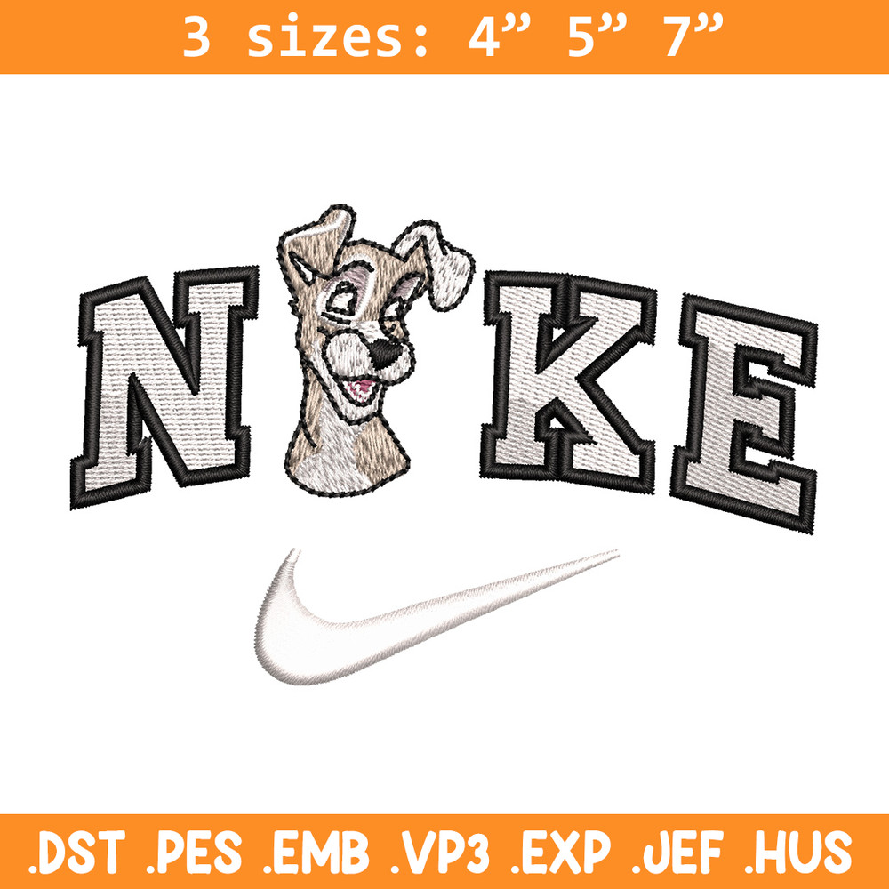 Nike white dog embroidery design, Dog embroidery, Nike design, Embroidery shirt, Embroidery file, Digital download.jpg