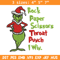 Rock Paper Scissors Throat Punch Grinch Embroidery design, Grinch Christmas Embroidery, Grinch design, Digital download..jpg