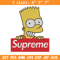 Simpson Supreme Embroidery design, Simpson Embroidery, cartoon design, Embroidery File, logo shirt, Instant download..jpg
