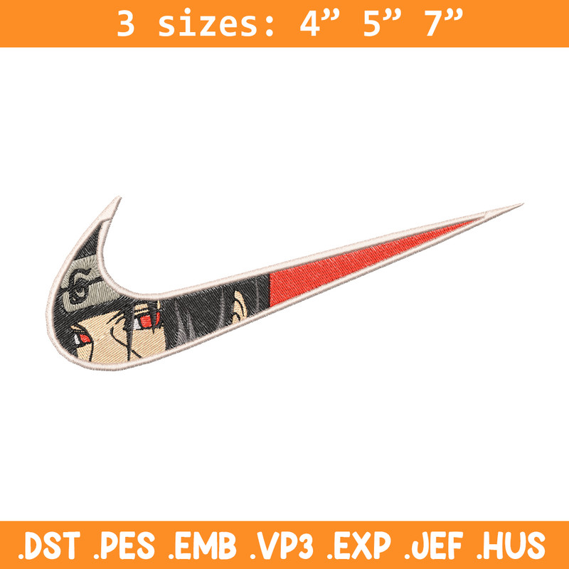 Uchiha Itachi Nike embroidery design, Naruto embroidery, nike design, anime design, anime shirt, Digital download.jpg