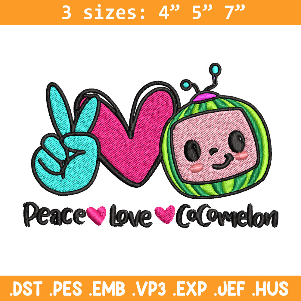 Cocomelon Logo Embroidery design, Cocomelon Embroidery, logo design, Embroidery File, logo shirt, Instant download..jpg