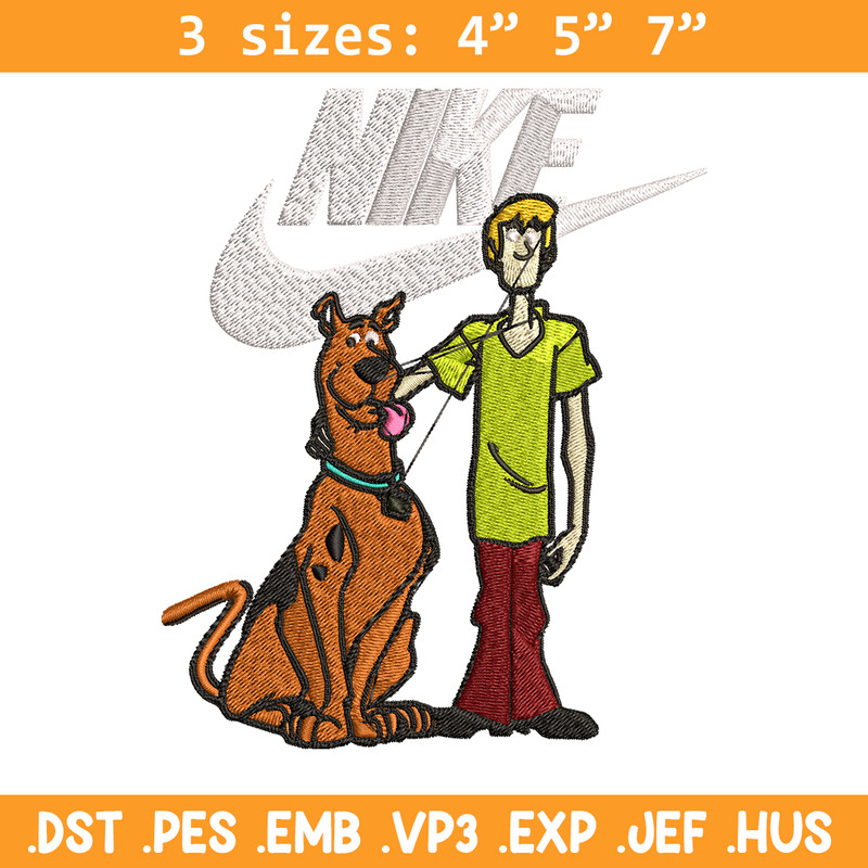 Cartoon Nike Embroidery design, Cartoon funny Embroidery, Nike design, Embroidery file, logo shirt, Instant download.jpg