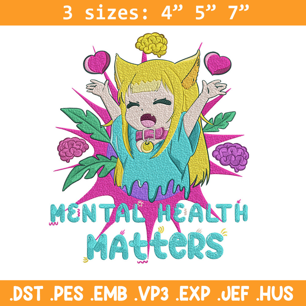 Cat girl cute Embroidery Design, Manga Embroidery, Embroidery File, Anime Embroidery, Anime shirt, Digital download.jpg