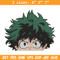Deku face Embroidery Design, Mha Embroidery, Embroidery File, Anime Embroidery, Anime shirt, Digital download.jpg