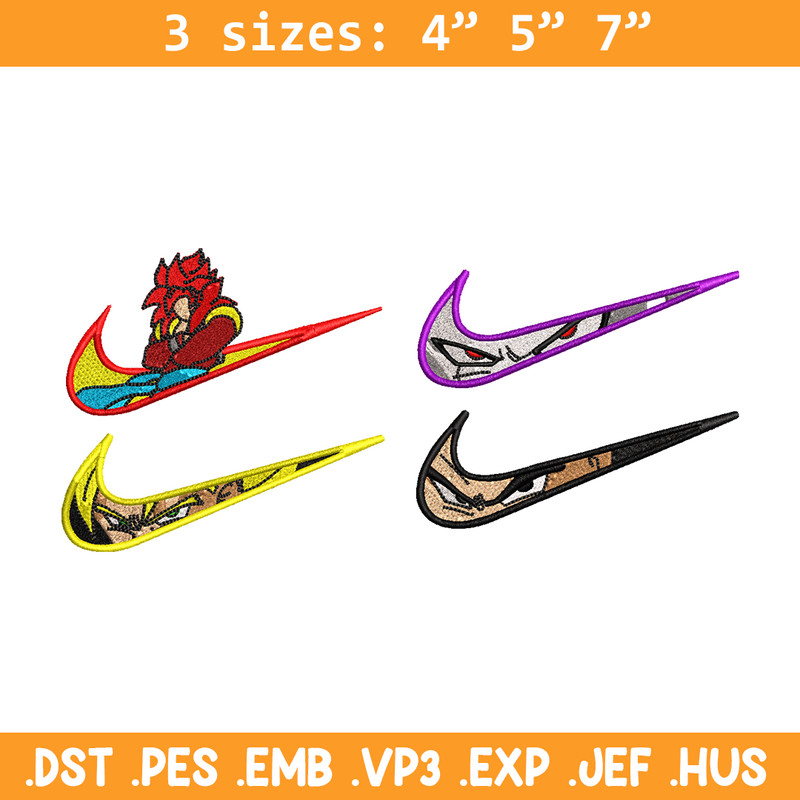 Dragon ball Nike embroidery design, dragon ball embroidery, Nike design, Embroidery file, Anime shirt, Instant download.jpg