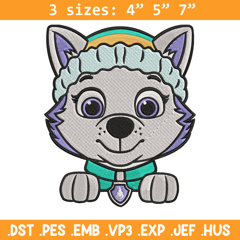 Everest Dog Embroidery Design, Paw Patrol Embroidery, Embroidery File,Anime Embroidery, Anime shirt,Digital download..jpg