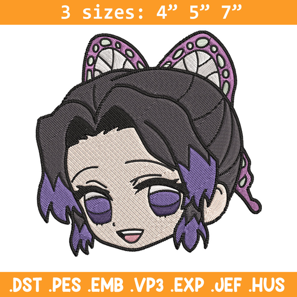 Shinobu sticker Embroidery Design, Demon slayer Embroidery, Embroidery File, Anime Embroidery, Digital download.jpg