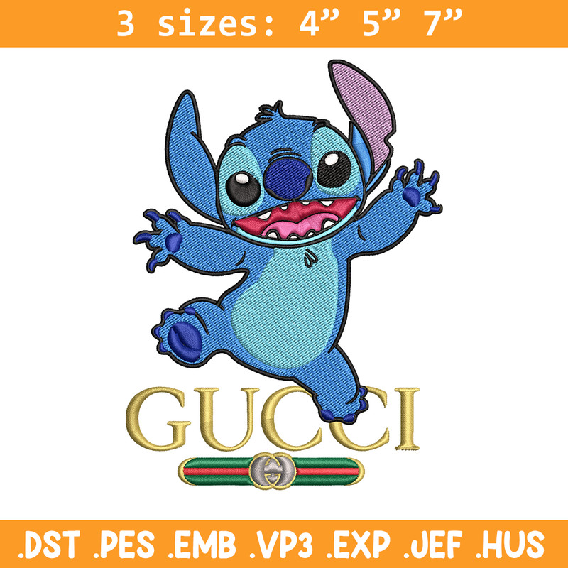 Stitch Gucii Embroidery design, Stitch Gucii Embroidery, cartoon design, Embroidery File, Instant download..jpg