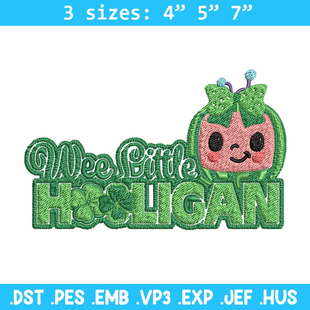 Cocomelon Logo Embroidery design, Cocomelon Embroidery, logo design, Embroidery File, logo shirt, Digital download.jpg