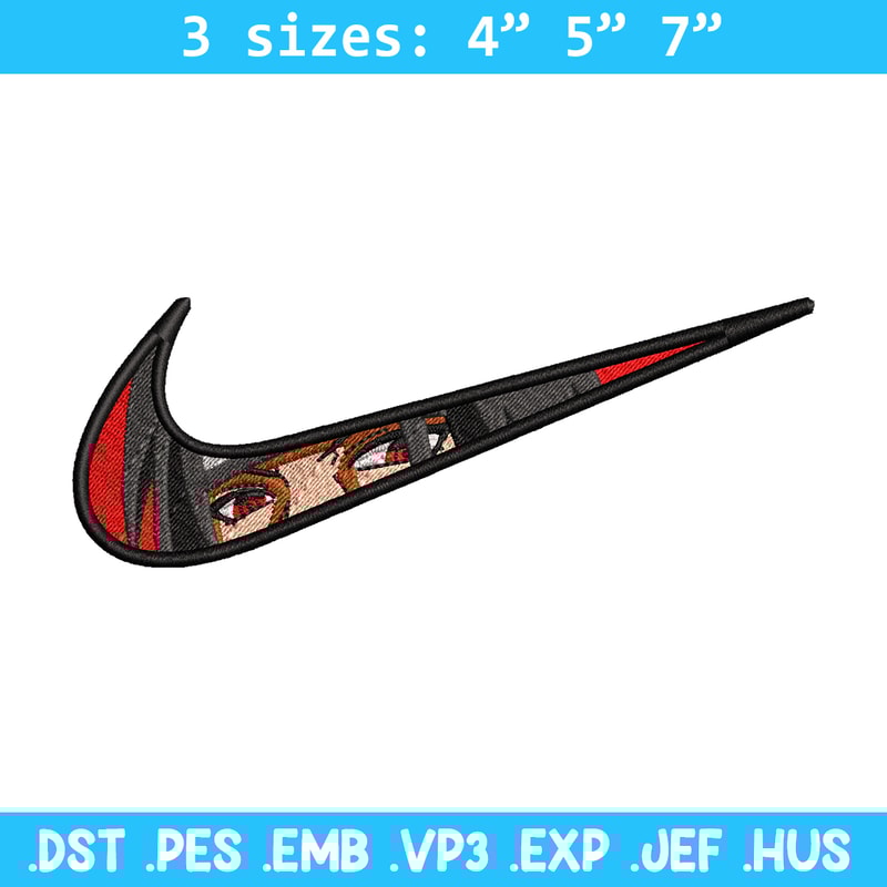 Itachi eyes nike embroidery design, Naruto embroidery, nike design, anime design, anime shirt, Digital download.jpg