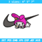 Kuromi Nike embroidery design, Hello kitty embroidery, Nike design, cartoon design, cartoon shirt, Digital download.jpg