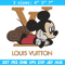 Mickey louis vuitton Embroidery Design, Lv Embroidery, Embroidery File, Brand Embroidery, Logo shirt, Digital download.jpg