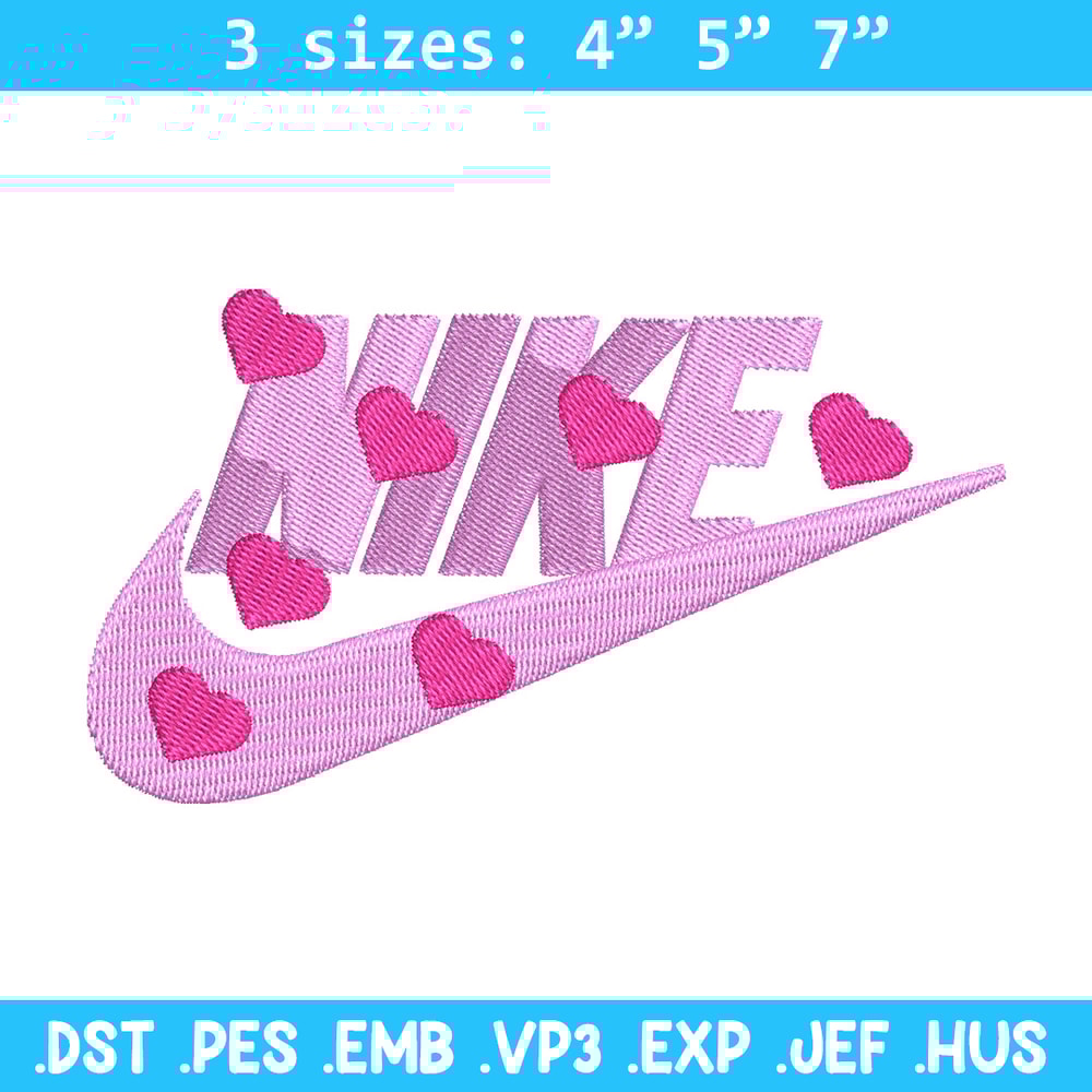 Nike heart embroidery design, Nike embroidery, Nike design, Embroidery shirt, Embroidery file, Digital download.jpg
