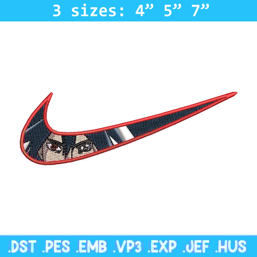 Nike sasuke eyes embroidery design, Naruto embroidery, Nike design, Embroidery shirt, Embroidery file, Digital download.jpg