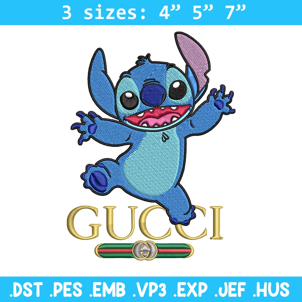 Stitch Gucii Embroidery design, Stitch Gucii Embroidery, cartoon design, Embroidery File, Instant download..jpg