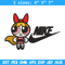 Blossom Nike Embroidery design, Powerpuff Girls cartoon Embroidery, Nike design, Embroidery file, Instant download..jpg