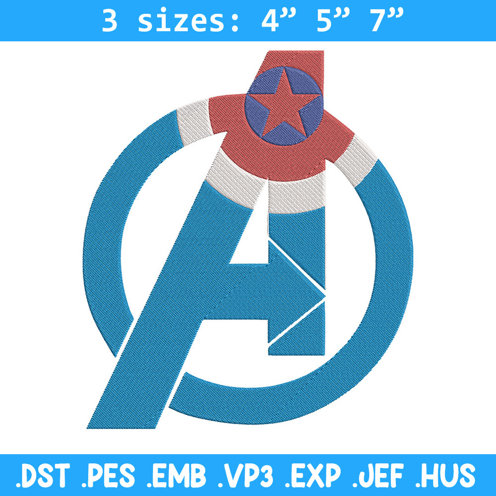 Captain america Embroidery Design, Marvel Embroidery, Embroidery File, Anime Embroidery, Anime shirt, Digital download.jpg