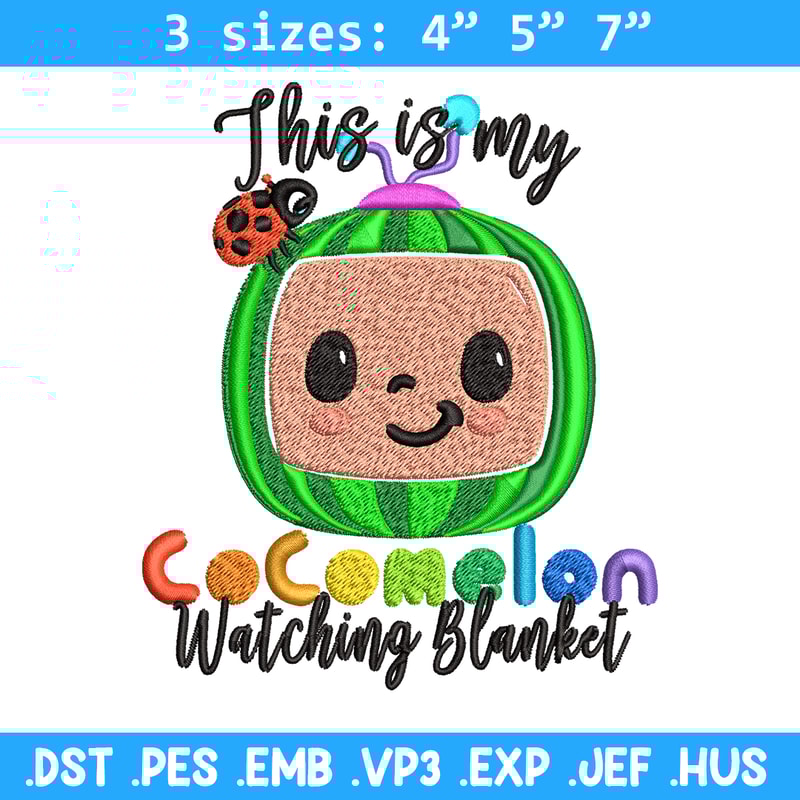 Cocomelon Logo Embroidery design, Cocomelon Embroidery, logo design, Embroidery File, logo shirt, Digital download..jpg