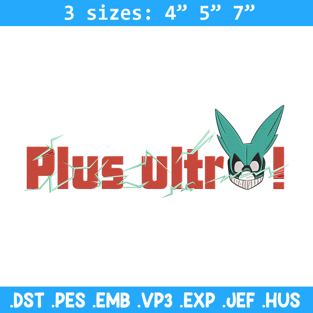 Deku logo Embroidery Design, My hero academia Embroidery, Embroidery File, Anime Embroidery,Anime shirt,Digital download.jpg