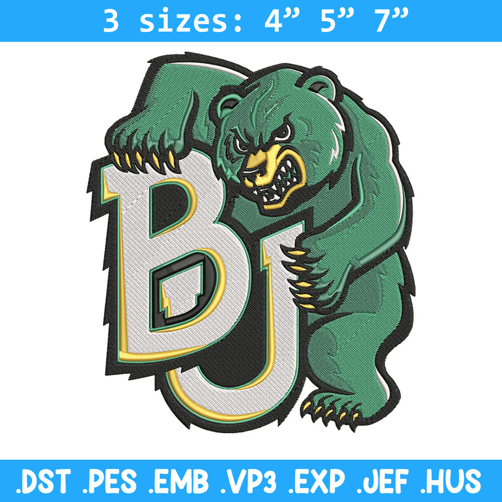 Baylor Bears logo embroidery design, NCAA embroidery, Sport embroidery,Logo sport embroidery,Embroidery design.jpg