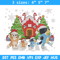 Bluey family Embroidery Design,Bluey Embroidery, Embroidery File, Chrismas Embroidery, Anime shirt, Digital download.jpg