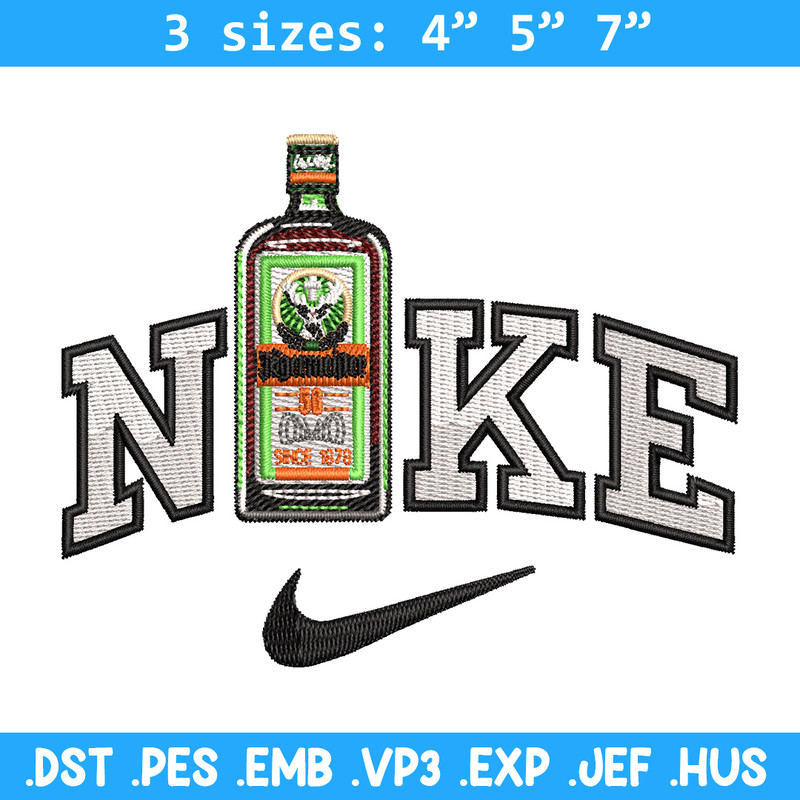 Bottle x nike embroidery design, Nike embroidery, Embroidery file, Embroidery shirt, Nike design, Digital download.jpg
