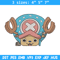 Chopper Peeker Embroidery Design, One piece Embroidery, Embroidery File, Anime Embroidery, Anime shirt, Digital download.jpg