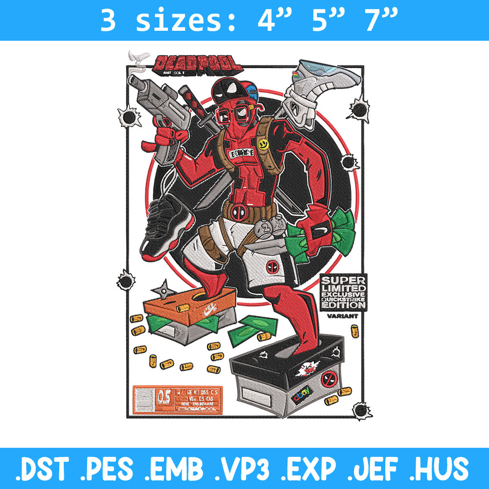 Deadpool poster Embroidery Design, Deadpool Embroidery, Embroidery File, Anime Embroidery, Anime shirt, Digital download..jpg