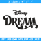 Disney Dream Embroidery Design, Disney logo Embroidery, Embroidery File, Embroidery design, Digital download..jpg
