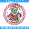 Grinch logo embroidery design, Grinch embroidery, Chrismas design,Embroidery shirt, Embroidery file, Digital download.jpg