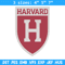 Harvard University logo embroidery design, NCAA embroidery, Embroidery design, Logo sport embroiderySport embroidery.jpg