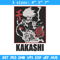 Hatake Kakashi Embroidery Design, Naruto Embroidery, Embroidery File, Anime Embroidery, Anime shirt, Digital download.jpg