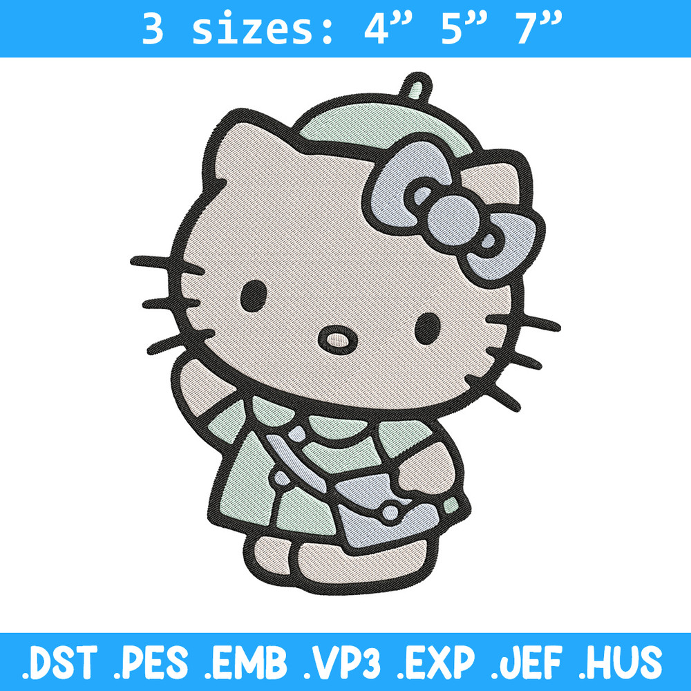 Hello Kitty girl Embroidery Design, Hello kitty Embroidery, Embroidery File, Anime Embroidery, Digital download.jpg