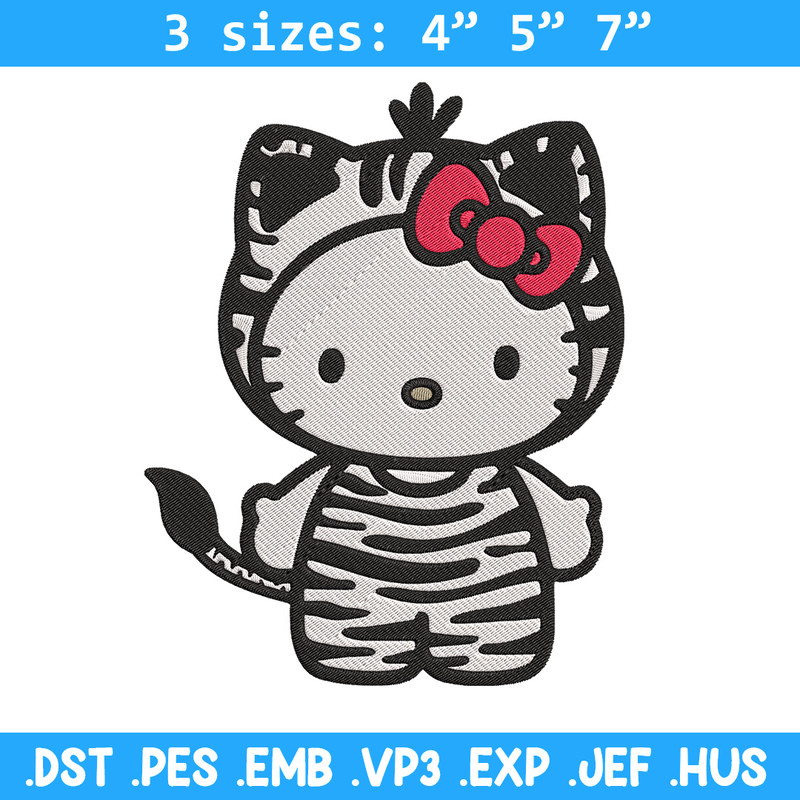 Hello Kitty sticker Embroidery Design, Hello kitty Embroidery, Embroidery File, Anime Embroidery, Digital download.jpg