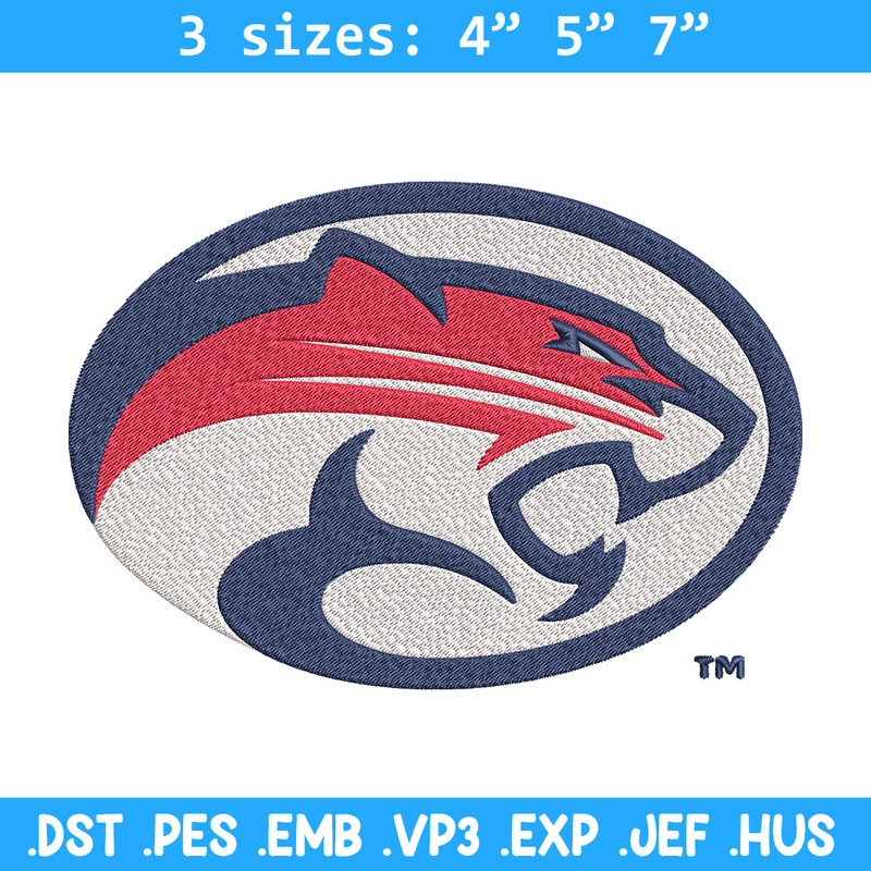 Houston Cougars embroidery design, NCAA embroidery, Sport embroidery, logo sport embroidery, Embroidery design.jpg