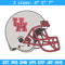 Houston Cougars helmet embroidery design, Sport embroidery, logo sport embroidery, Embroidery design, NCAA embroidery.jpg
